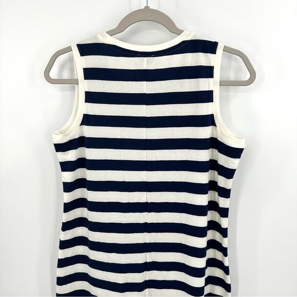 J Crew Striped Knit Midi Dress Size S - Picture 8 of 12